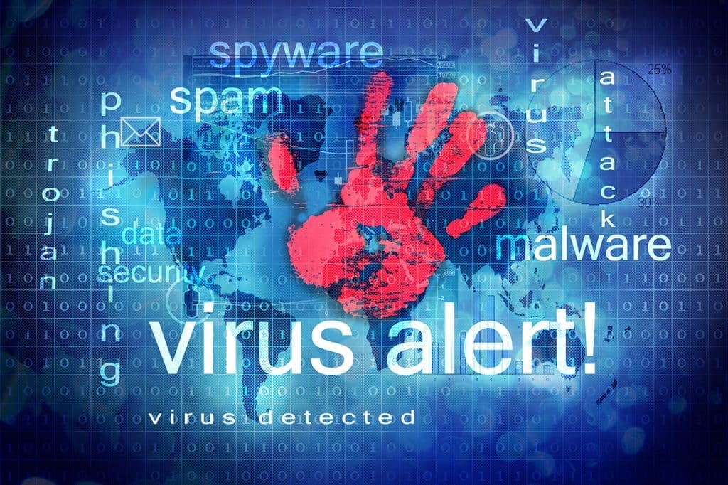 Représentation Virus Alert